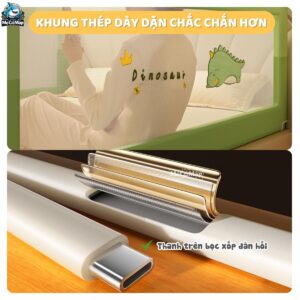 Thanh chắn giường Pakey S1 nâng cấp 49 thanh chan giuong pakey S1 10