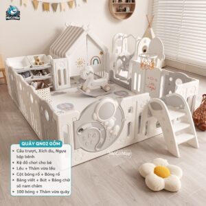 Set quây nhựa đa năng Pakey phi hành gia QN02