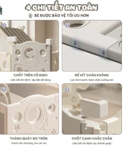 Quây cũi liên hoàn Pakey Phi Hành Gia 61 quay full phi hanh gia 6