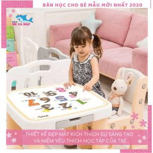 Bàn học Holla Kiddy chính hãng - Hàng loại I dày dặn kèm ghế 15 Ban hoc Holla Kiddy chinh hang Hang loai I day dan kem ghe1