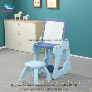 Bang hoc Holla Kiddy 3 in 1 Kem ghe 5 but va khan lau6