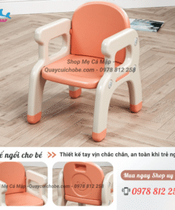 Ghế ngồi có thiết kế an toàn và chắc chắn