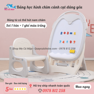 Bộ bảng học, bảng vẽ cho bé hình chim cánh cụt 18 Bộ bảng học cao cấp đa năng phù hợp cho bé nhỏ
