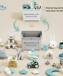 Kệ để đồ chơi Aba Pakey cho bé 15 Kệ đồ chơi Pakey Aba có thiết kế nhiều ngăn tiện lợi