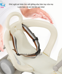 Ngựa bập bênh đa năng 6in1 màu xanh dương 21 Ngua bap benh cho be Pakey Da Nang 6 in 1 phu hop cho be tu 1 6 tuoi Be co the dieu chinh duoc huong Mau Xanh Duong5