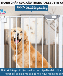 Thanh chặn cửa có thiết kế 4 góc bằng 4 miếng vít ép chặt vào tường