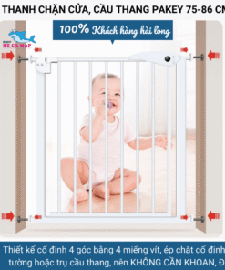 Thanh chặn cửa Pakey đảm bảo chính hãng an toàn cho trẻ