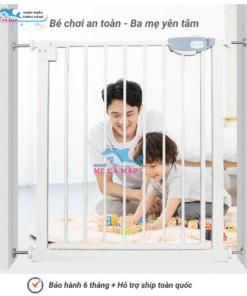 Tấm nối thanh chắn cửa, cầu thang (80cm) 29 be choi an toan ba me yen tam voi thanh chan cua