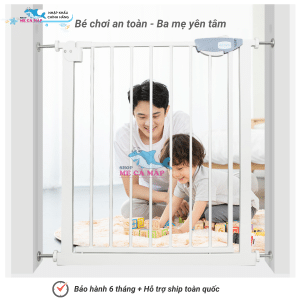 Tấm nối thanh chắn cửa, cầu thang (20cm) 33 be choi an toan ba me yen tam voi thanh chan cua
