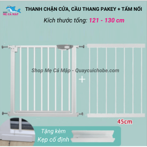 Thanh chặn cửa Pakey kết hợp tấm nối 45cm