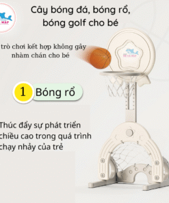 Đồ chơi bóng rổ cho bé đa chức năng 28 Cây bóng rổ đa năng giúp bé thúc đẩy phát triển chiều cao trong quá trình phát triển