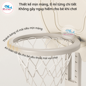 Đồ chơi bóng rổ cho bé đa chức năng 30 Bộ bóng rổ đa năng có thiết kế mịn màng, tỉ mỉ từng chi tiết