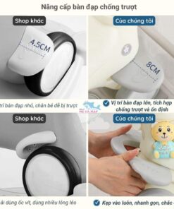 Ngựa bập bênh Pakey có thiết kế nâng cấp