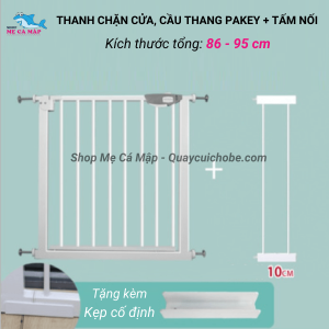 Thanh chặn cửa Pakey kết hợp tấm nối 10cm