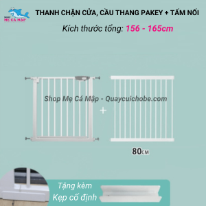 Thanh chặn cửa Pakey kết hợp tấm nối 80cm