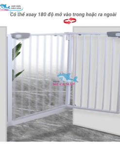 Tấm nối thanh chắn cửa, cầu thang (80cm) 25 Thanh chắn cửa, cầu thang có thể xoay linh hoạt 180 độ