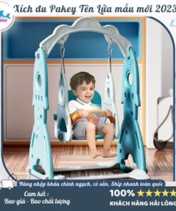 Cầu trượt xích đu Pakey tên lửa cam kết giá chất lượng