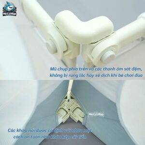 Thanh chắn giường Pakey SB2 Premium 40 thanh chắn giường Pakey SB2 nâng cấp