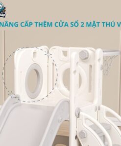 Bộ cầu trượt cho bé Pakey lâu đài 34 Bộ cầu trượt cho bé Pakey lâu đài