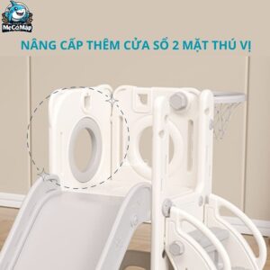 Bộ cầu trượt cho bé Pakey lâu đài 34 Bộ cầu trượt cho bé Pakey lâu đài