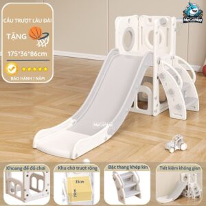 Bộ cầu trượt cho bé Pakey lâu đài 27 Bộ cầu trượt cho bé Pakey lâu đài