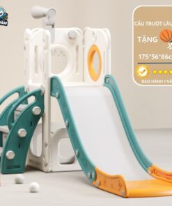 Bộ cầu trượt cho bé Pakey lâu đài 28 Bộ cầu trượt cho bé Pakey lâu đài