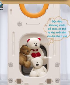 Bộ cầu trượt cho bé Pakey lâu đài 32 Bộ cầu trượt cho bé Pakey lâu đài