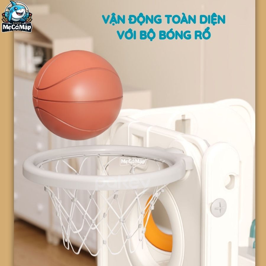 Bộ cầu trượt cho bé Pakey lâu đài 45 Bộ cầu trượt cho bé Pakey lâu đài