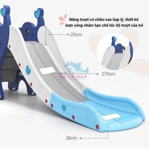 Bộ cầu trượt cho bé đảm bảo về chất lượng và tính an toàn