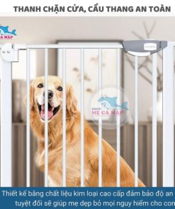 Tấm nối thanh chắn cửa, cầu thang (80cm) 22 Lưu ý khi sử dụng thanh chắn cầu thang