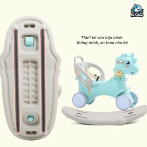 Ngựa bập bênh cho bé Pakey 3in1 21 ngua bap benh 3in1 5
