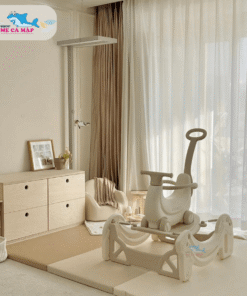 Ngựa bập bênh dễ dàng kết hợp với nhiều không gian phòng hiện đại