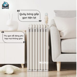 Quây cũi nhựa cho bé gấp gọn Pakey thỏ 42 quay nhua gap gon pakey tho 20