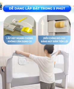 Thanh chắn giường Pakey SB2 Premium 46 thanh chan giuong Pakey SB2 10