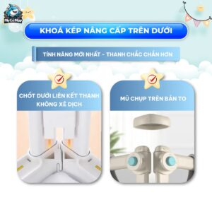 Thanh chắn giường Pakey SB2 Premium 44 thanh chan giuong Pakey SB2 8