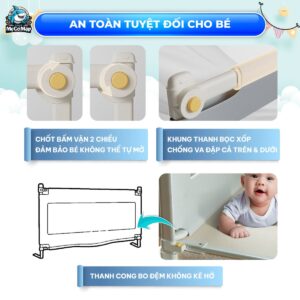 Thanh chắn giường Pakey SB2 Premium 45 thanh chan giuong Pakey SB2 9