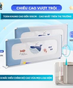 Thanh chắn giường cho bé Pakey Premium SV1 35 thanh chan giuong SV1 Premium 2