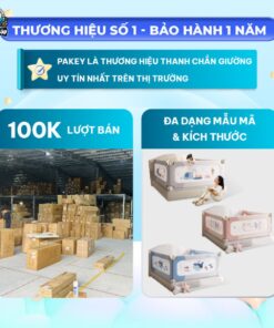 Thanh chắn giường cho bé Pakey Premium SV1 41 thanh chan giuong SV1 Premium 8