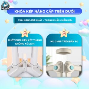 Thanh chắn giường cho bé Pakey Premium SV1 38 thanh chan giuong SV1 Premium 9