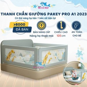 Thanh chắn giường Pakey Pro A1 32 Thanh chắn giường cho trẻ em an toàn với hàng nhập khẩu chính hãng