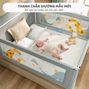 Thanh chắn giường Pakey Pro A1 31 Thanh chắn giường pro A1 ship COD, bao kiểm trước khi nhận trên toàn quốc