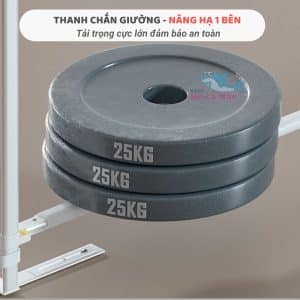 Thanh chắn giường Pakey Pro A1 25 Thanh chắn giường Pakey có chịu trọng tải cao