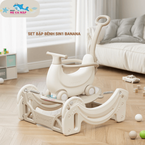 Ngựa bập bênh Pakey cao cấp Banana thuộc dòng sản phẩm chất lượng cao