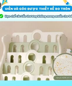 Kệ sách cho bé Pakey 5 tầng E96 28 Giá sách cho bé Pakey E096 5 tầng hình gấu