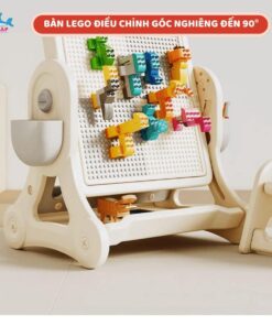 bộ bàn Lego mang đến sự linh hoạt trong việc sắp xếp và sử dụng không gian