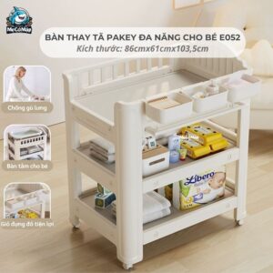 Bàn thay tã Pakey E052