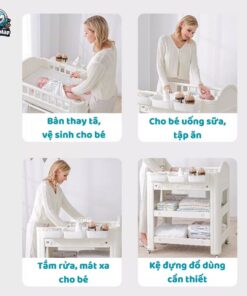 Bàn thay tã Pakey E052 27 Bàn thay tã Pakey E052