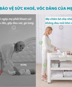 Bàn thay tã Pakey E052 28 Bàn thay tã Pakey E052