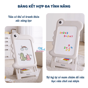 Bảng học cho bé Pakey khủng long 32 Bảng học cho bé giúp tự do sáng tạo vẽ lên bảng