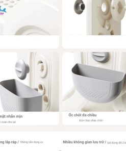 Bảng vẽ được trang bị đặc điểm từ tính, ngăn chặn bụi bẩn. Đặc điểm lực hút từ tính giúp gắn dễ dàng các dụng cụ có nam châm lên bảng